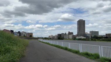 Tsurumi Nehri, Japonya Kanagawa Manzarası 2024