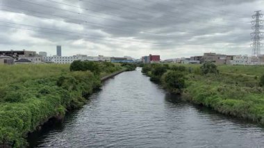 Tsurumi Nehri, Japonya Kanagawa Manzarası 2024
