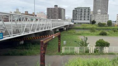 Tsurumi Nehri, Japonya Kanagawa Manzarası 2024