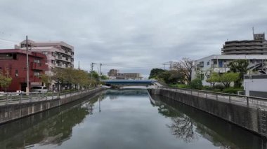 Shinkawa Nehri, Japonya Tokyo Manzarası 2024