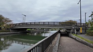 Shinkawa Nehri, Japonya Tokyo Manzarası 2024