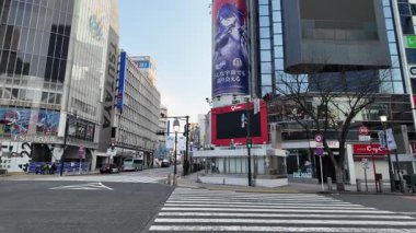 Japonya Shibuya Geçidi 2024