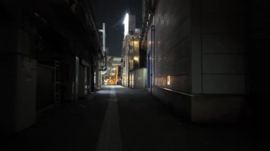 Tokyo Yurakucho Gece Manzarası Şubat 2024