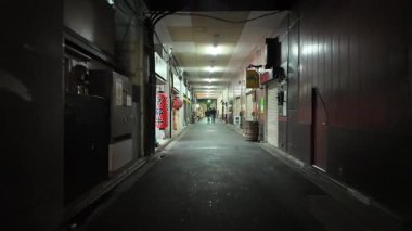 Tokyo Yurakucho Gece Manzarası Şubat 2024