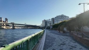 Tokyo Sumida Nehri Peyzaj Gezisi Video 2024