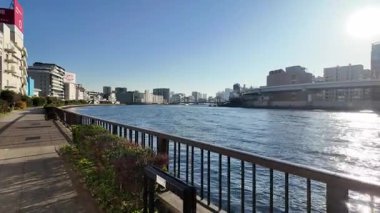 Tokyo Sumida Nehri Peyzaj Gezisi Video 2024