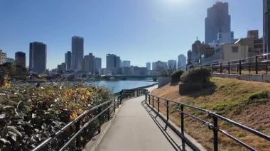 Tokyo Sumida Nehri Peyzaj Gezisi Video 2024