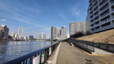 Tokyo Sumida Nehri Peyzaj Gezisi Video 2024