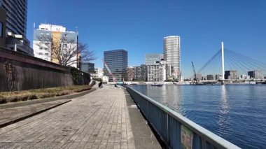 Tokyo Sumida Nehri Peyzaj Gezisi Video 2024