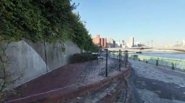 Tokyo Sumida Nehri Peyzaj Gezisi Video 2024