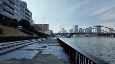 Tokyo Sumida Nehri Peyzaj Gezisi Video 2024