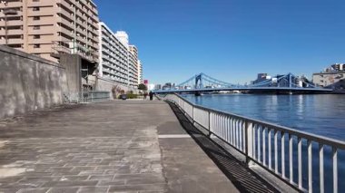 Tokyo Sumida Nehri Peyzaj Gezisi Video 2024