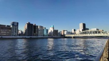 Tokyo Sumida Nehri Peyzaj Gezisi Video 2024