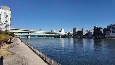 Tokyo Sumida Nehri Peyzaj Gezisi Video 2024