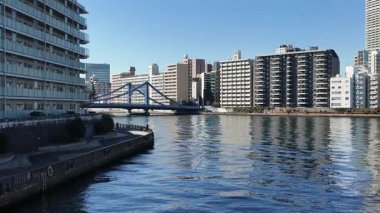 Tokyo Sumida Nehri Peyzaj Gezisi Video 2024