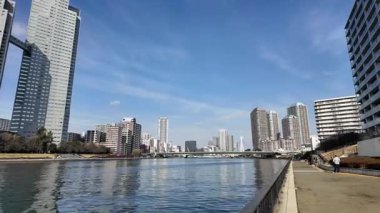 Tokyo Sumida Nehri Peyzaj Gezisi Video 2024
