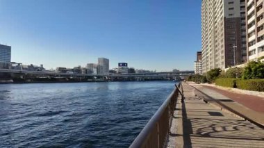 Tokyo Sumida Nehri Peyzaj Gezisi Video 2024