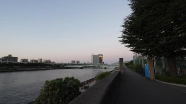 Sumida Nehri Havai fişek Festivali 2023 'ten sonraki gün, Japonya Tokyo