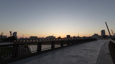 Sumida Nehri Havai fişek Festivali 2023 'ten sonraki gün, Japonya Tokyo