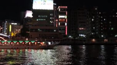 Sumida Nehri Yakatabune Kayık Gecesi, Japonya Tokyo 2023