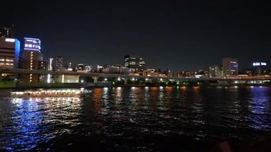 Sumida Nehri Yakatabune Kayık Gecesi, Japonya Tokyo 2023