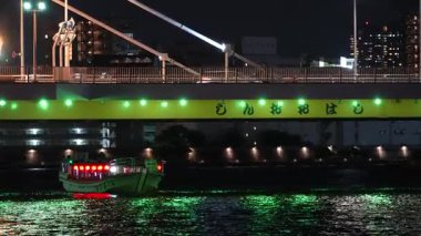 Sumida Nehri Yakatabune Kayık Gecesi, Japonya Tokyo 2023