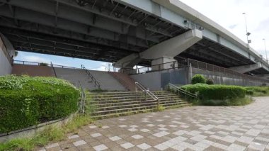 Sumida Nehri Senju Bölgesi, Japonya Tokyo 2023