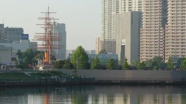 Sumida Nehri, Japonya Tokyo Haziran 2024 sabahı