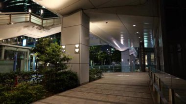 Caretta Shiodome, Japonya Tokyo Gece Manzarası 2025
