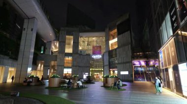 Caretta Shiodome, Japonya Tokyo Gece Manzarası 2025