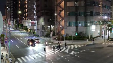 Monzennakacho, Japonya Tokyo Gece Manzarası 2025