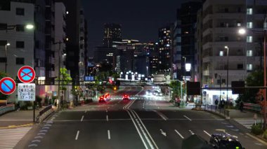 Monzennakacho, Japonya Tokyo Gece Manzarası 2025
