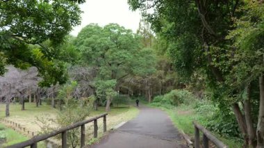 Mizumoto Parkı, Japonya Tokyo Ekim 2025