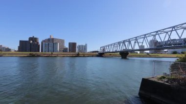 Edogawa Riverbed, Japonya Ocak 2026