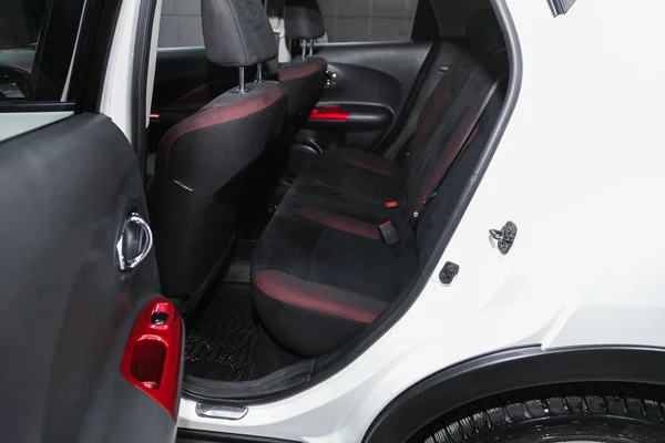 Novosibirsk Rusia Noviembre 2020 Nissan Juke Asiento Trasero Para Pasajeros — Foto de Stock