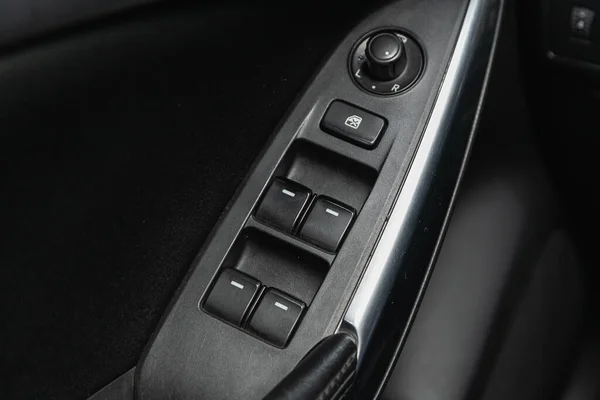 Novosibirsk Rusko Prosince 2020 Mazda Close Door Control Panel New — Stock fotografie