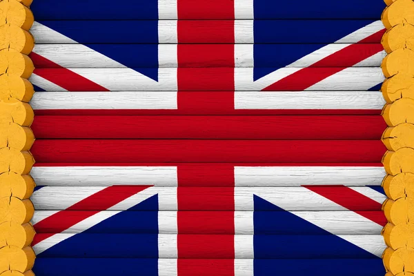 Nationell Flagga För Förenade Kungariket — Stockfoto