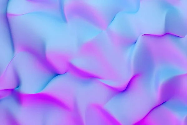Illusztrációs Sorok Neon Textilből Rózsaszín Kék Háttér Minta Geometriai Háttér — Stock Fotó