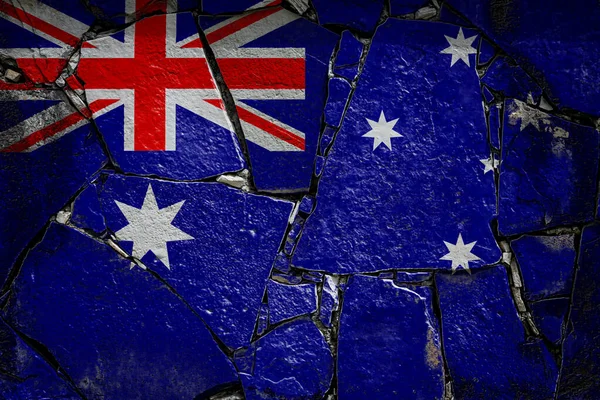 Bandera Nacional Australi —  Fotos de Stock