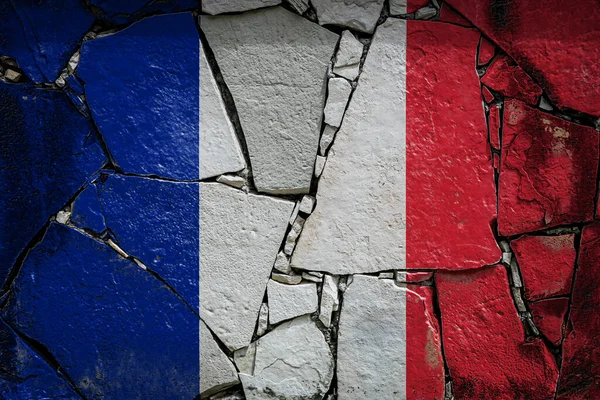 Bandiera Nazionale France — Foto Stock