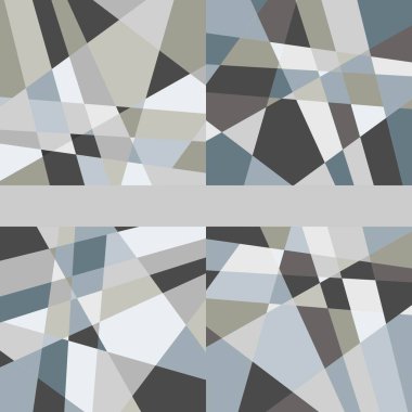 Vektör gri geometrik çizgiler. Kesişen çizgilerin soyut tekrarlama deseni