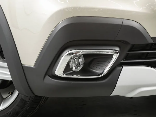 Новосибірськ Росія Червня 2021 Renault Sandero Stepway Close Fog Lights — стокове фото