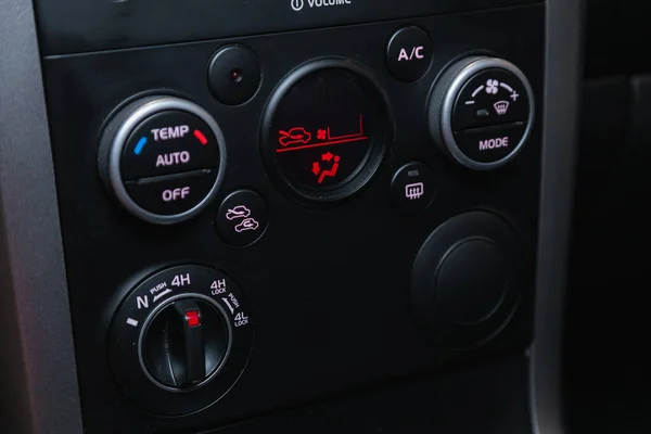 Новосибірськ Росія Липня 2021 Suzuki Grand Vitara Conditioner Air Flow — стокове фото