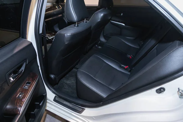 Novosibirsk Rusia Julio 2021 Toyota Camry Asiento Trasero Para Pasajeros — Foto de Stock