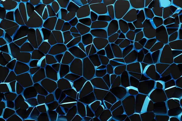 Μπλε Πλέγμα Υφή Του Grunge Αφηρημένη Χαοτική Grunge Γεωμετρικό Μοτίβο — Φωτογραφία Αρχείου