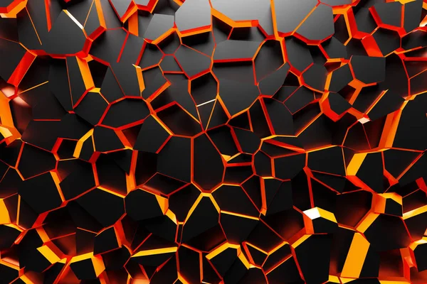 Turuncu ağ. Grunge dokusu. Soyut kaotik grunc geometrik siyah ve kırmızı desen. Parlak karşıtlık rengi el çizimi süslemeli arkaplan. 