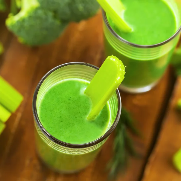 Bebida vegetal saudável, smoothie — Fotografia de Stock