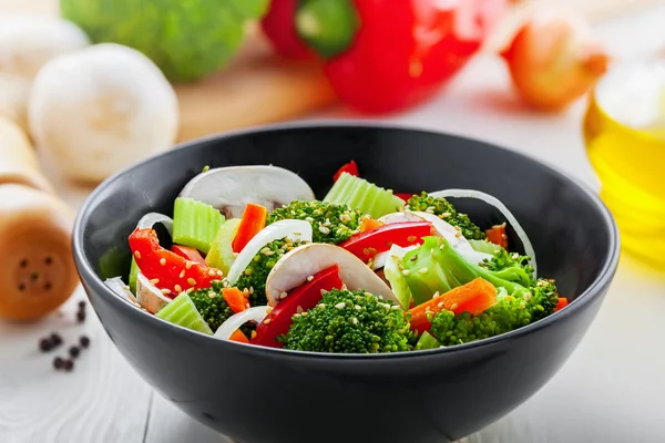 Hälsosam vegetarisk mat — Stockfoto