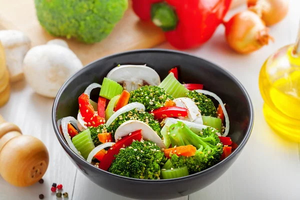 Gesunde vegetarische Kost — Stockfoto