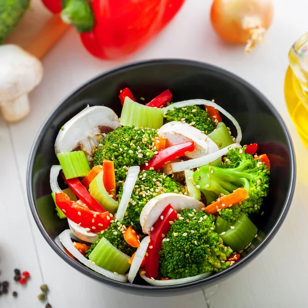 Gesunde vegetarische Kost — Stockfoto